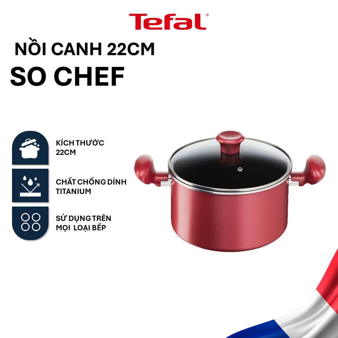 Nồi canh tefal so chef 22cm g1354595