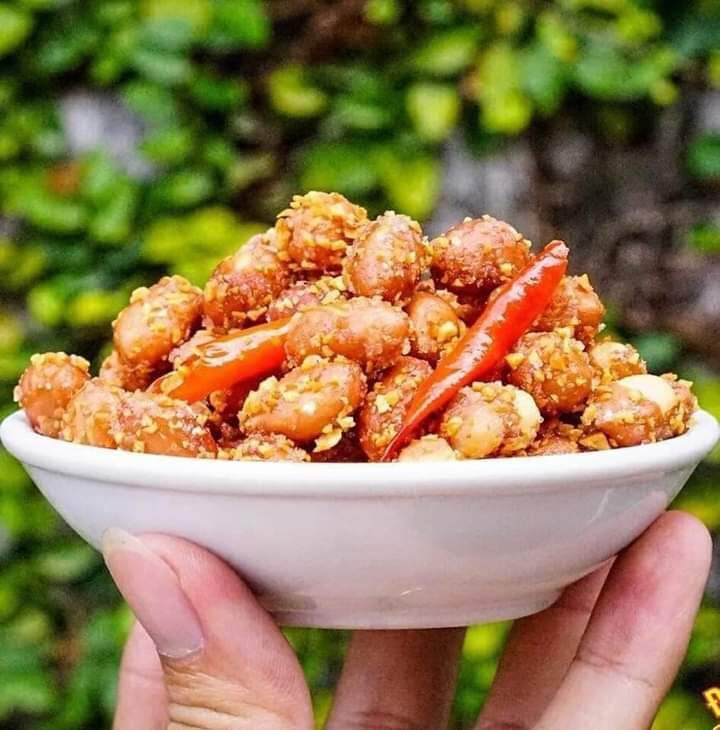 Đậu phộng rang tỏi ớt 500g