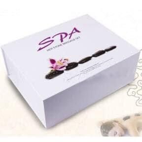 Đá nóng massage cho spa hộp 16 viên đủ size