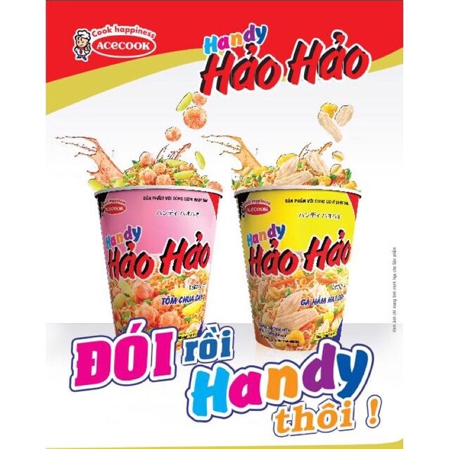 Mì ly HảO hảO tôm chua cay