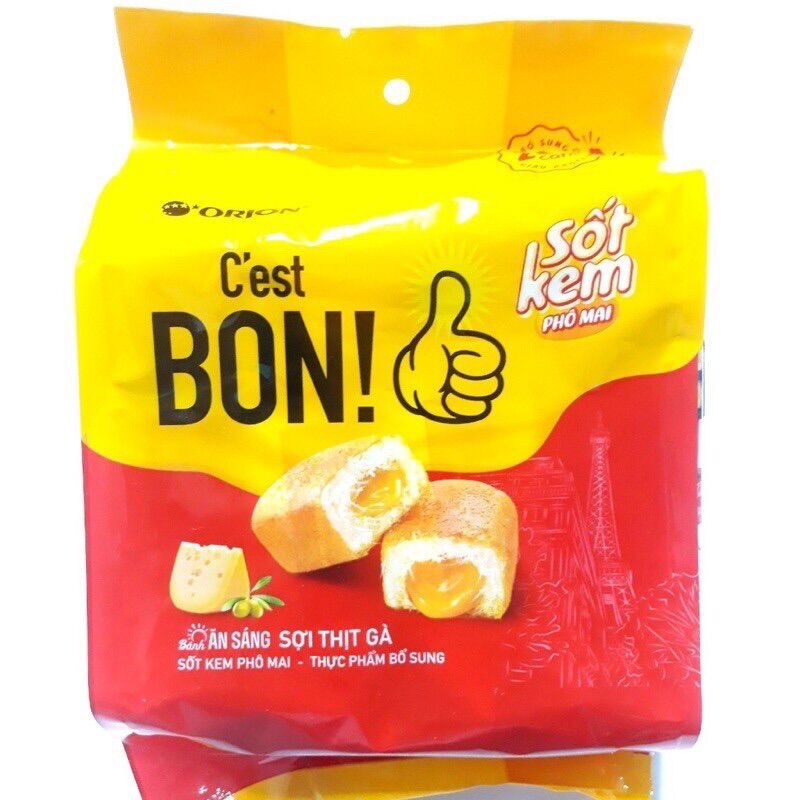 Bánh c”est bon sợi gà kem phô mai chính hãng
