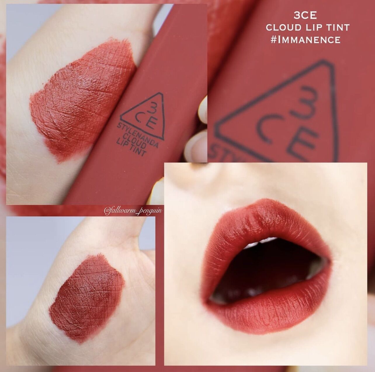 Son kem 3CE Cloud Lip Tint