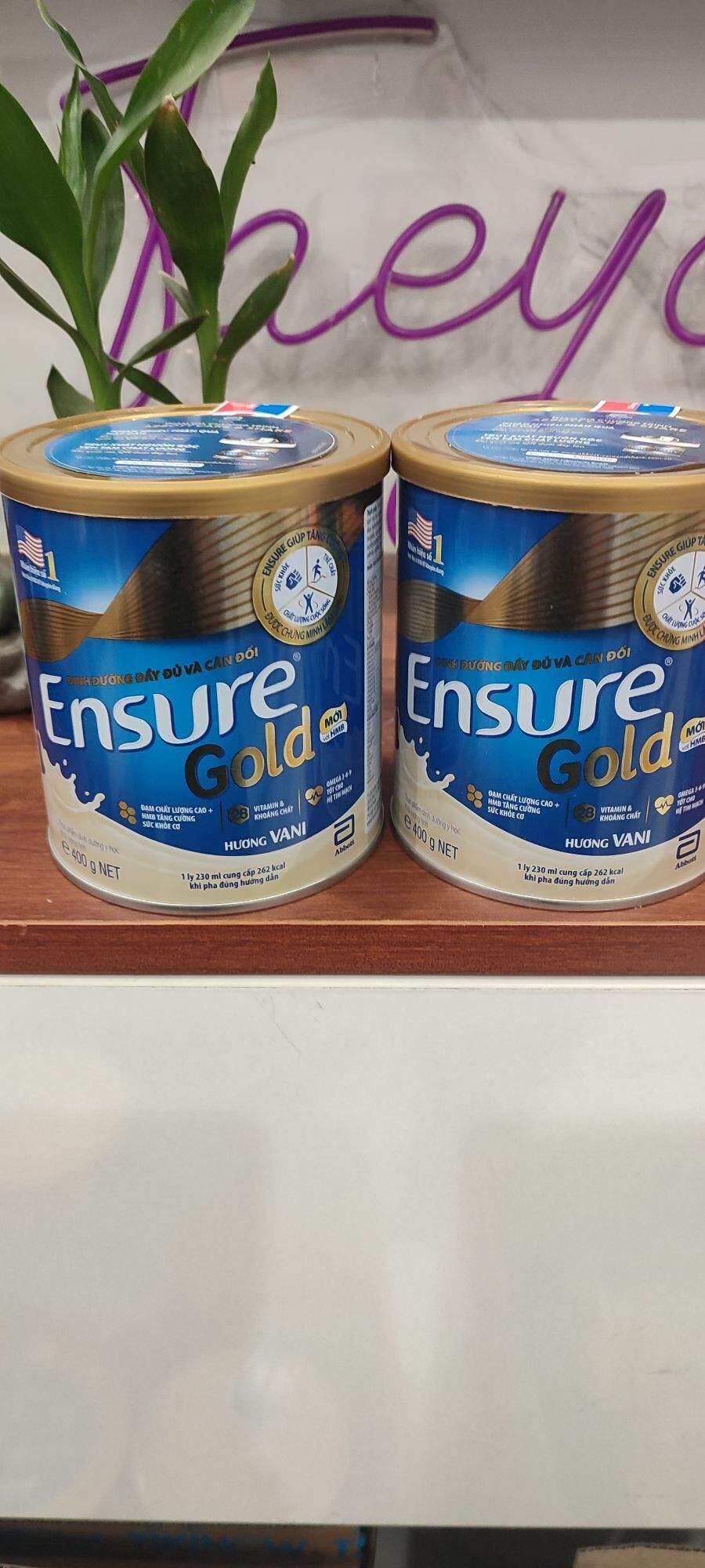 combo 2 lon ensure 400g hương vani