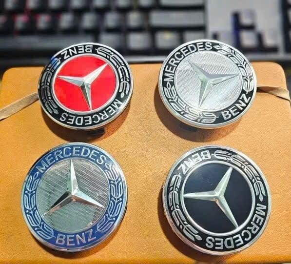 Logo chụp mâm, ốp lazang bánh xe Mercedes E-Class, C-Class, GLC, GLK, GL, GLS - Đường kính: 75mm (Giá 1 cái) Giá 69,000 Đồng*Miễn phí vận chuyển