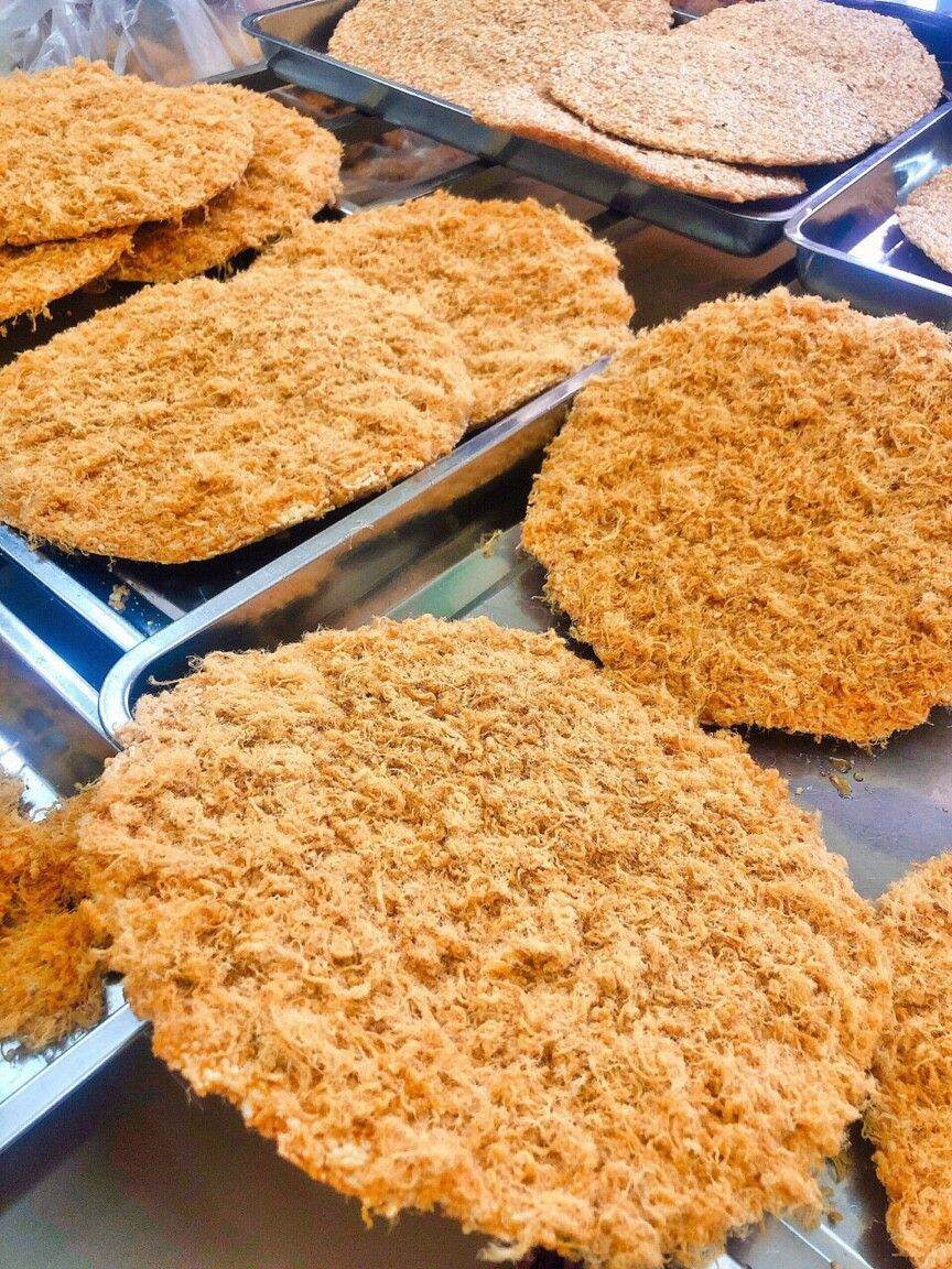 cơm cháy đáy nồi siêu chà bông 500gr (chính gốc đặc sản sài gòn)