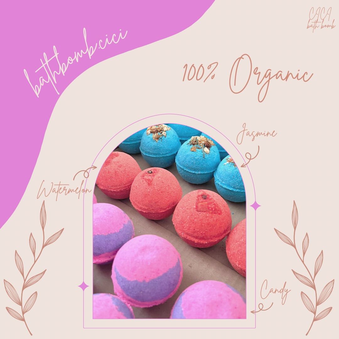 Bath Bomb CiCi - Viên thả bồn tắm - Viên sủi bồn tắm