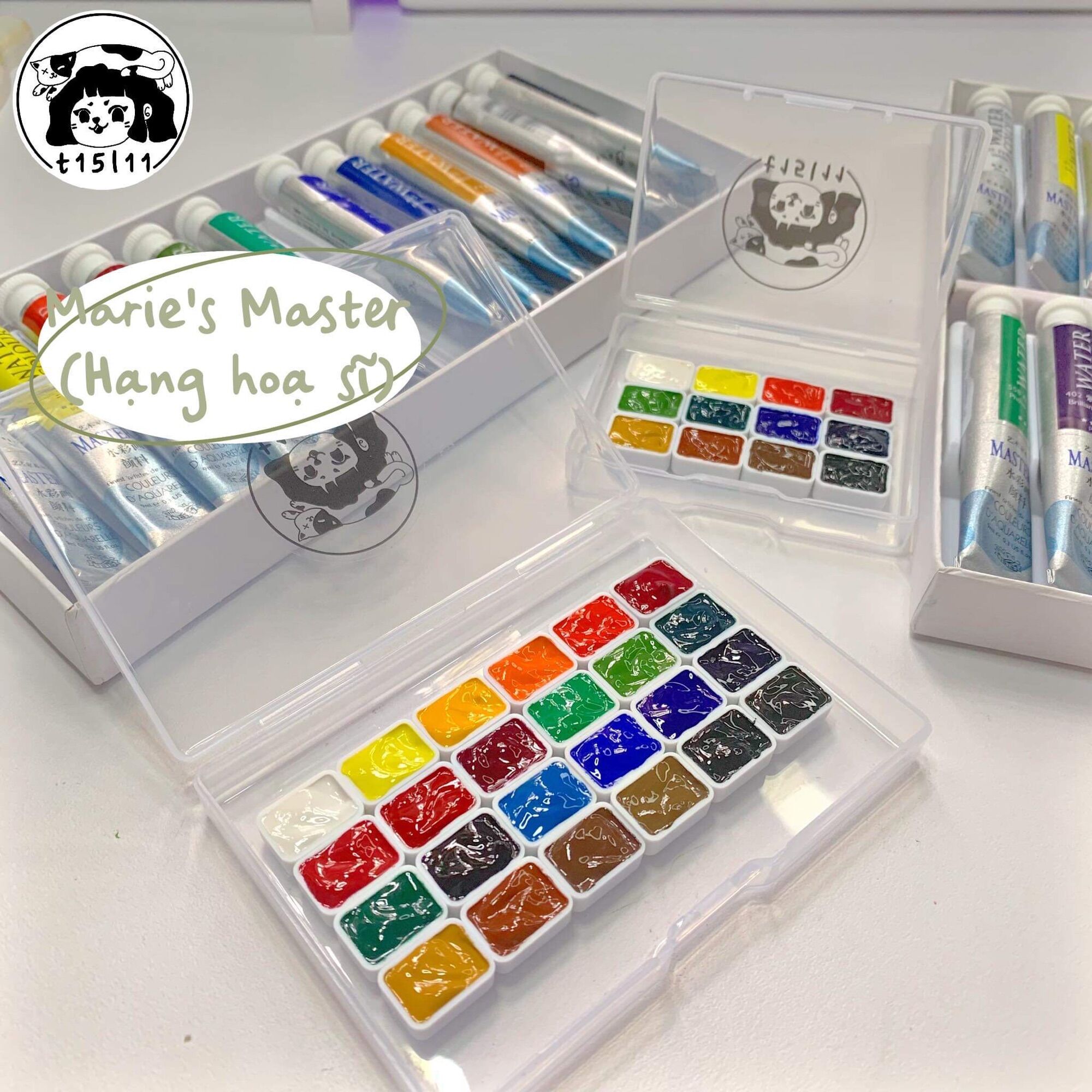 Marie's master hạng hoạ sĩ 12/24 pocket 0.6ml