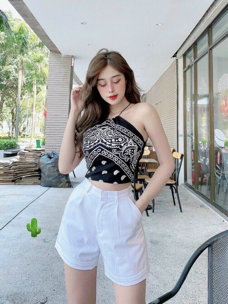 Áo thun dây nhí hoa văn( size 35-50kg Cao 1m 6 dùm shop nhé