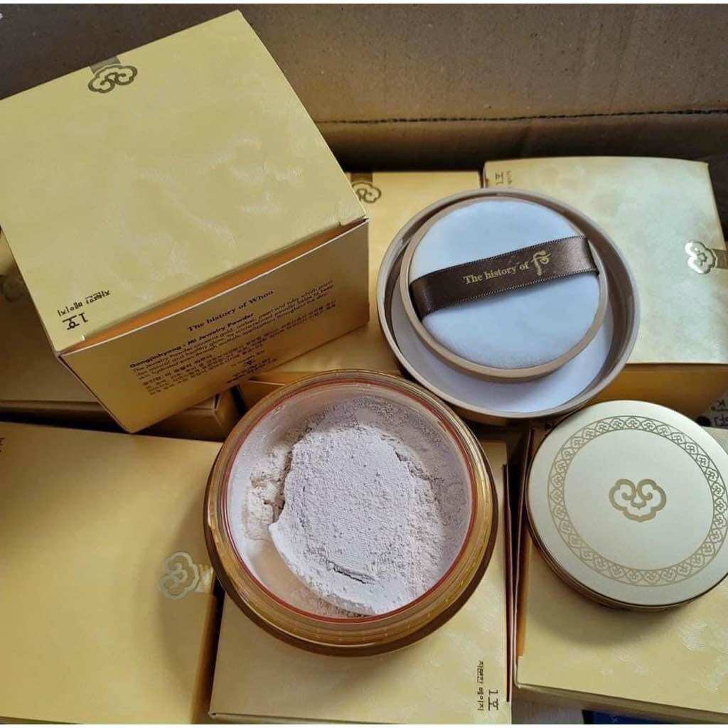 [MẪU MỚI NHẤT] Phấn Phủ Whoo vàng dạng bột siêu mịn Whoo Luxury Luminous Powder