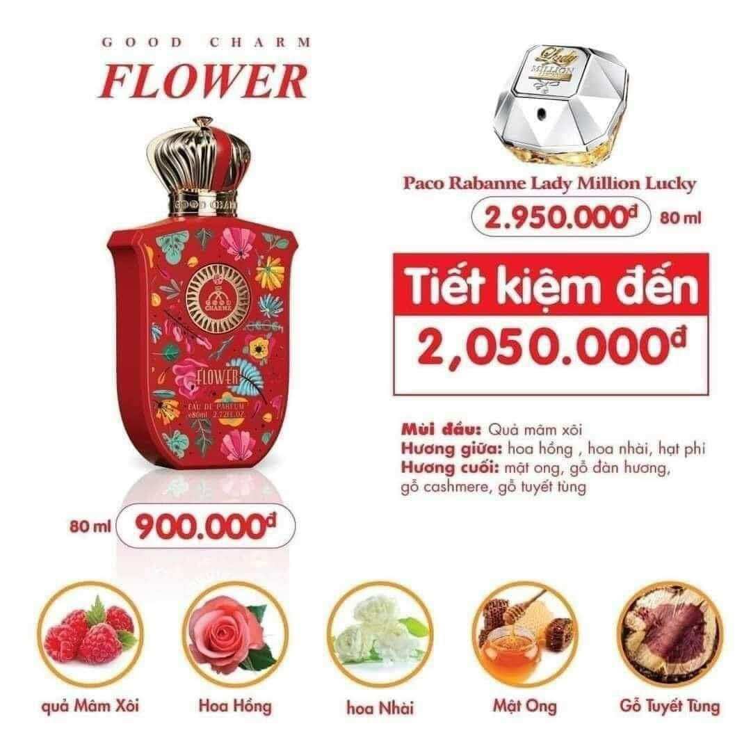 Nước Hoa Nữ Good Charme Flower 80ml