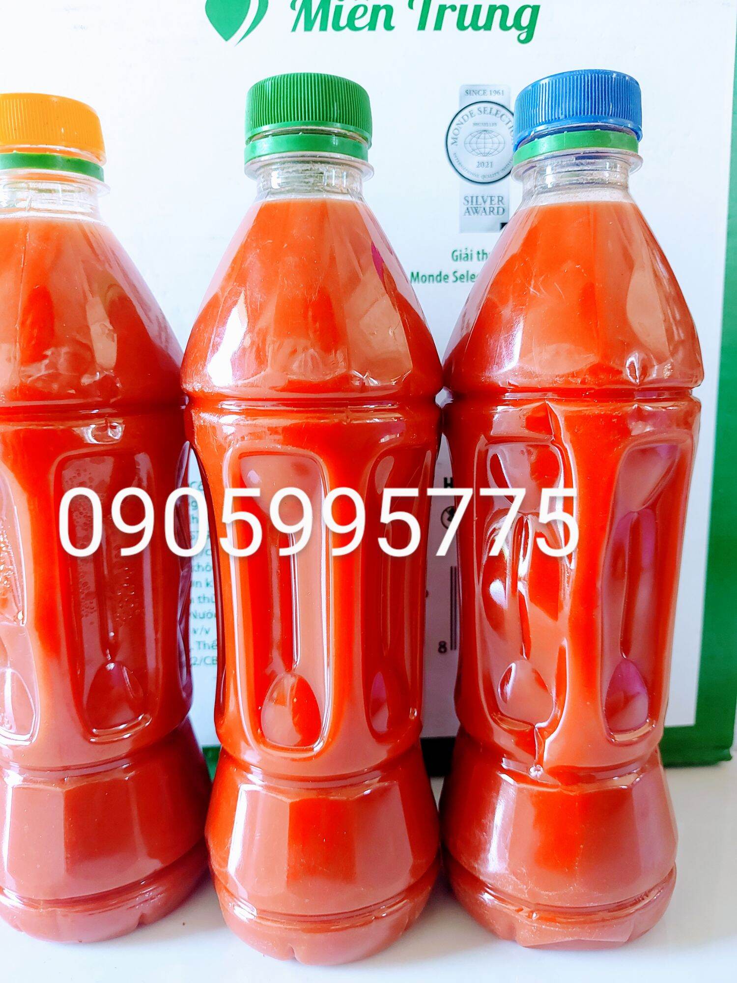 combo 2 chai Nửa lít Nước ớt Huế