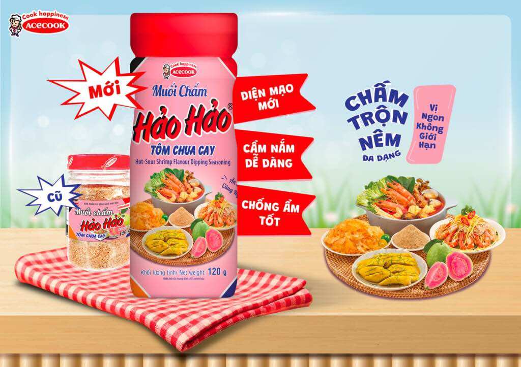 Muối Hảo Hảo Chua Cay - Diện mạo mới