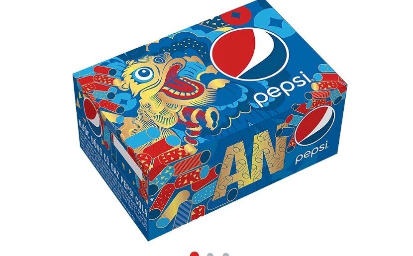 Thùng pepsi lon 330ml x 24lon