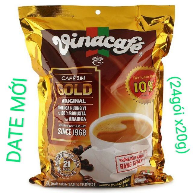 Cà phê vinacafe 3 in1 thơm ngon từng giọt date mới