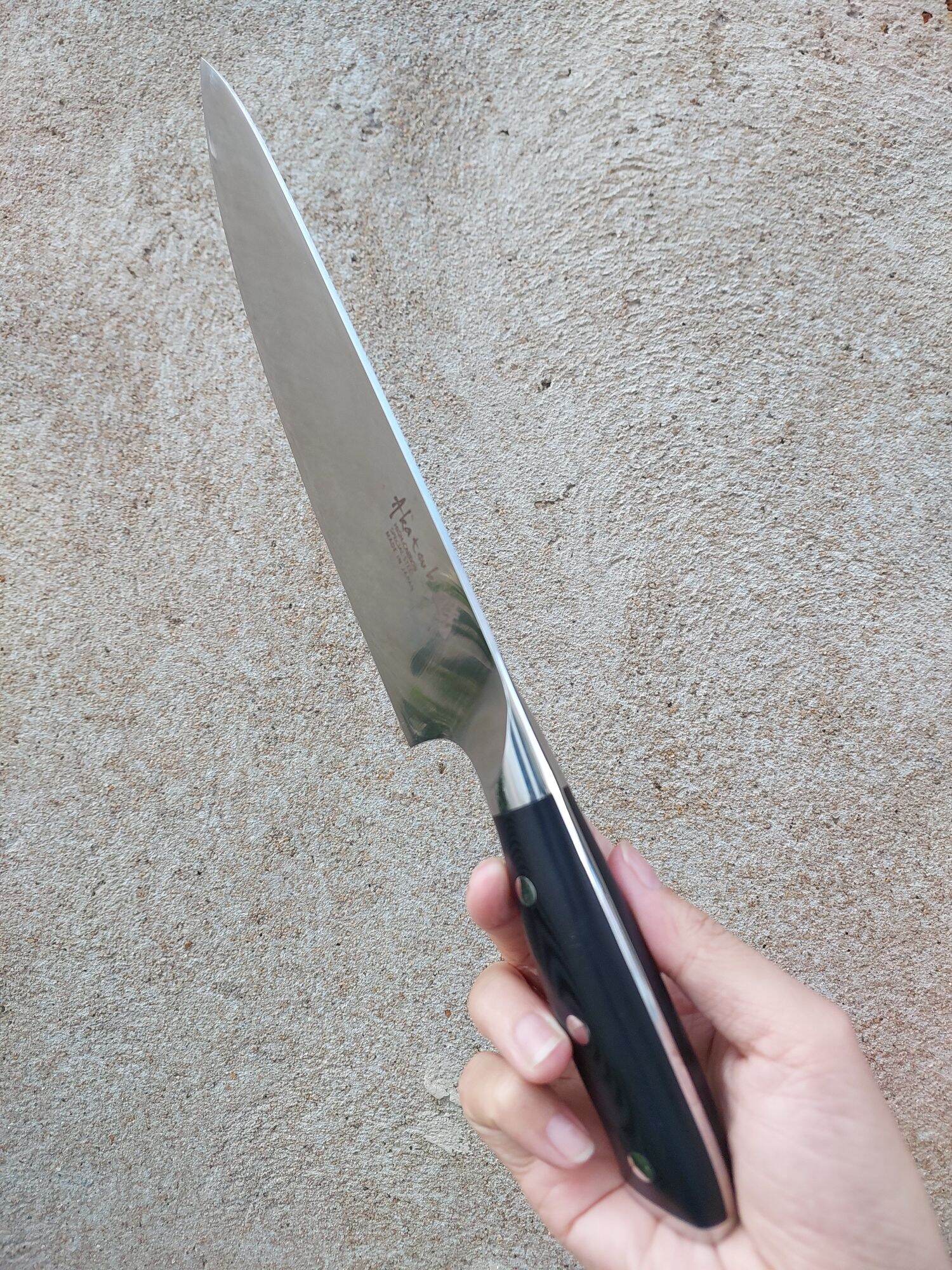 Dao thái thịt cán gỗ hàng Nhật, dài 33cm, sắc bén