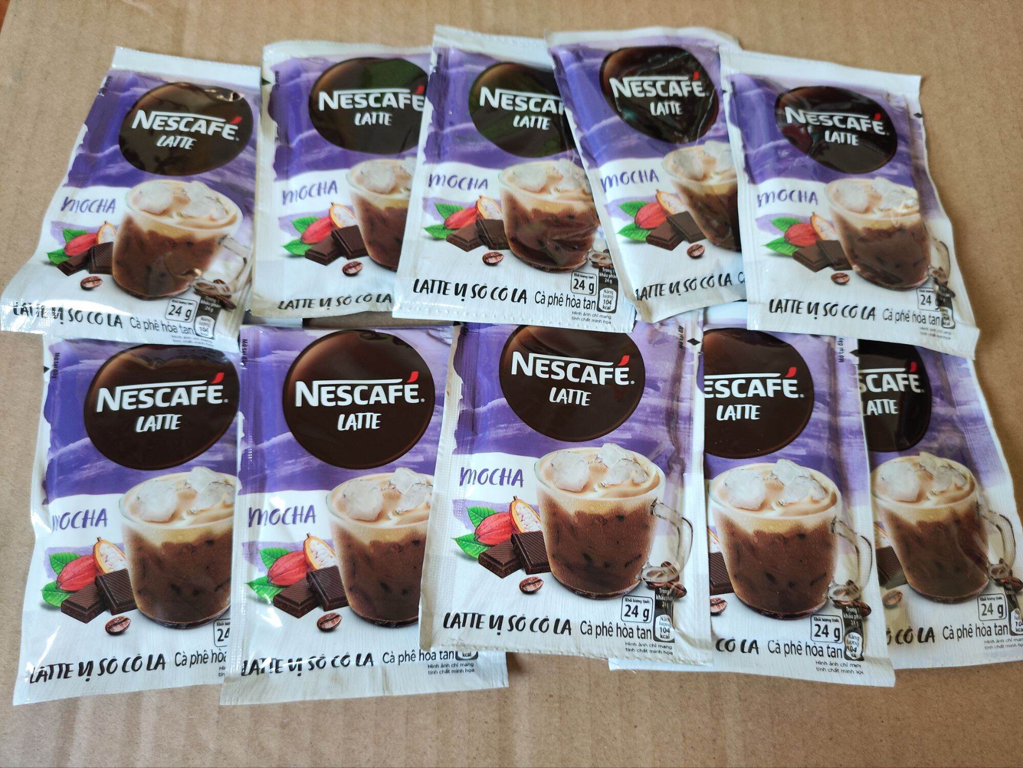 combo 10 gói nescafe sữa đá