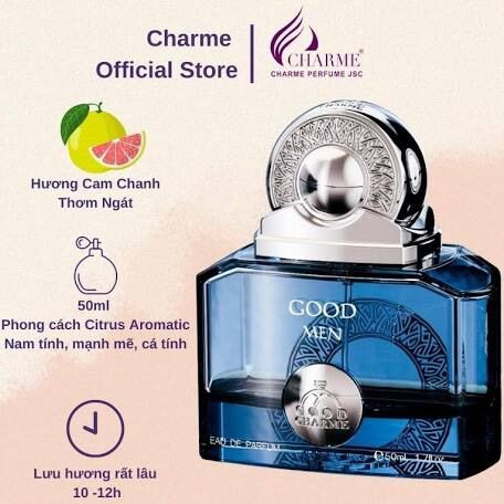 Nước hoa nam Good Men xanh 50ml
