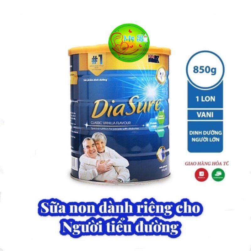 Sữa diasure sữa non tiểu đường diasure lon 850gr