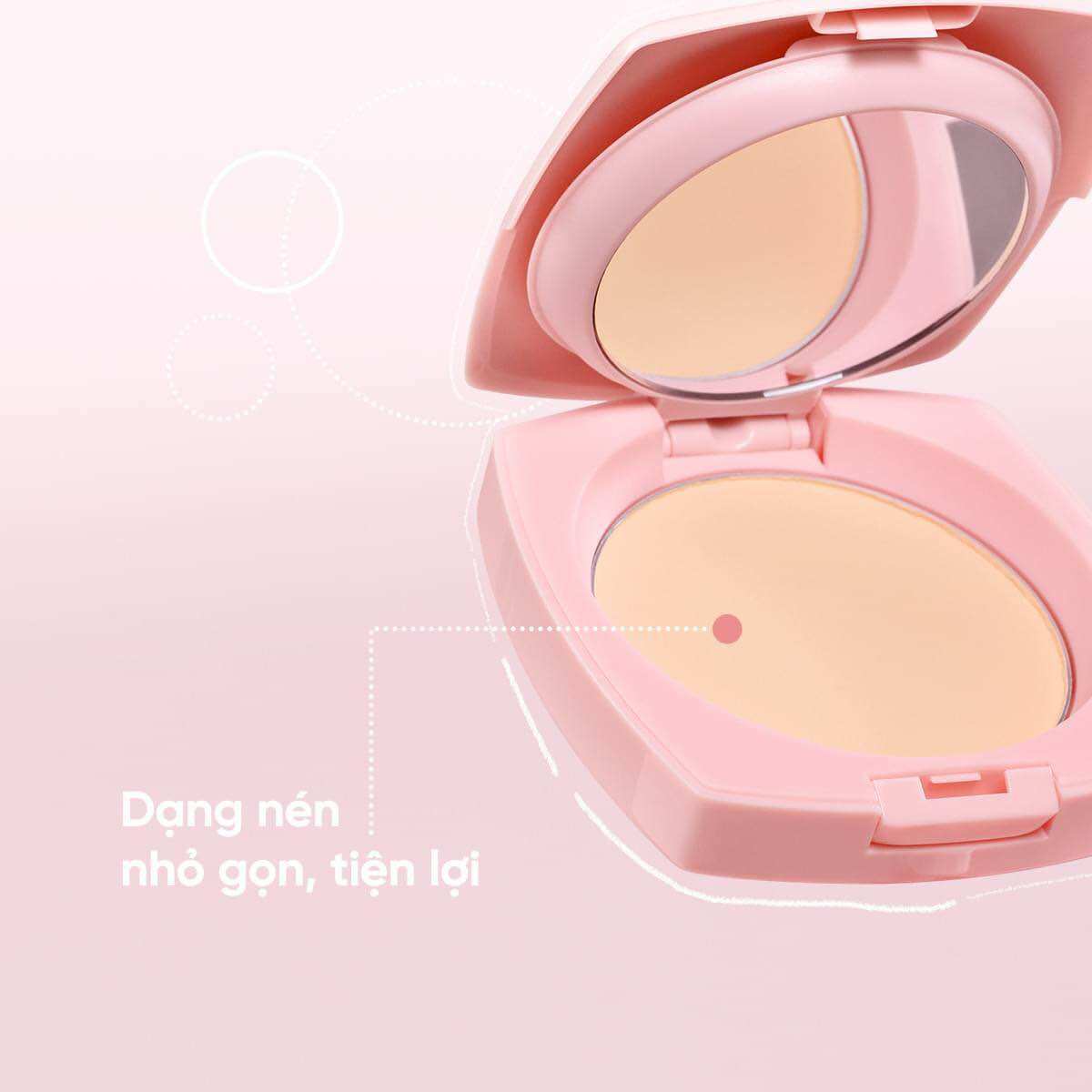 (Tem Chính Hãng)Phấn Phủ Mịn Mượt Essance Silky Pack 9G. Date 2026