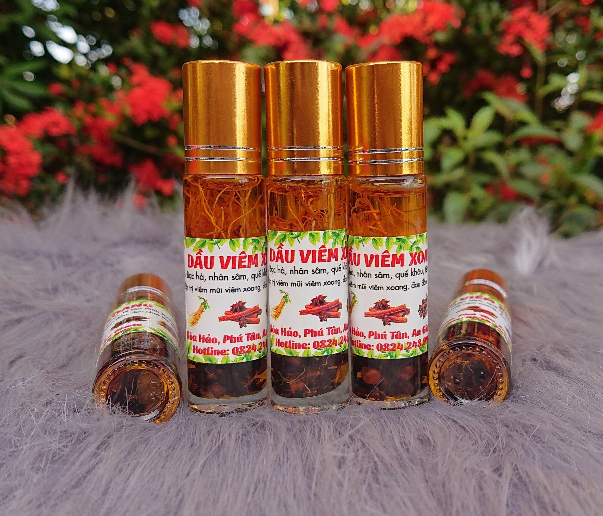 DẦU VIÊM XOANG 1chai 10ml dạng lăn thơm ấm cay