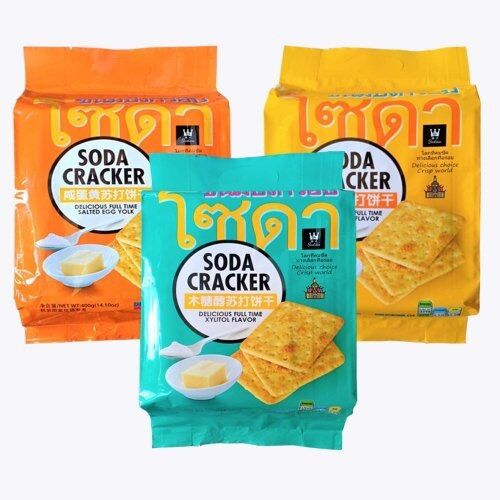 Bánh quy Thái - Soda Cracker - gói 400gram