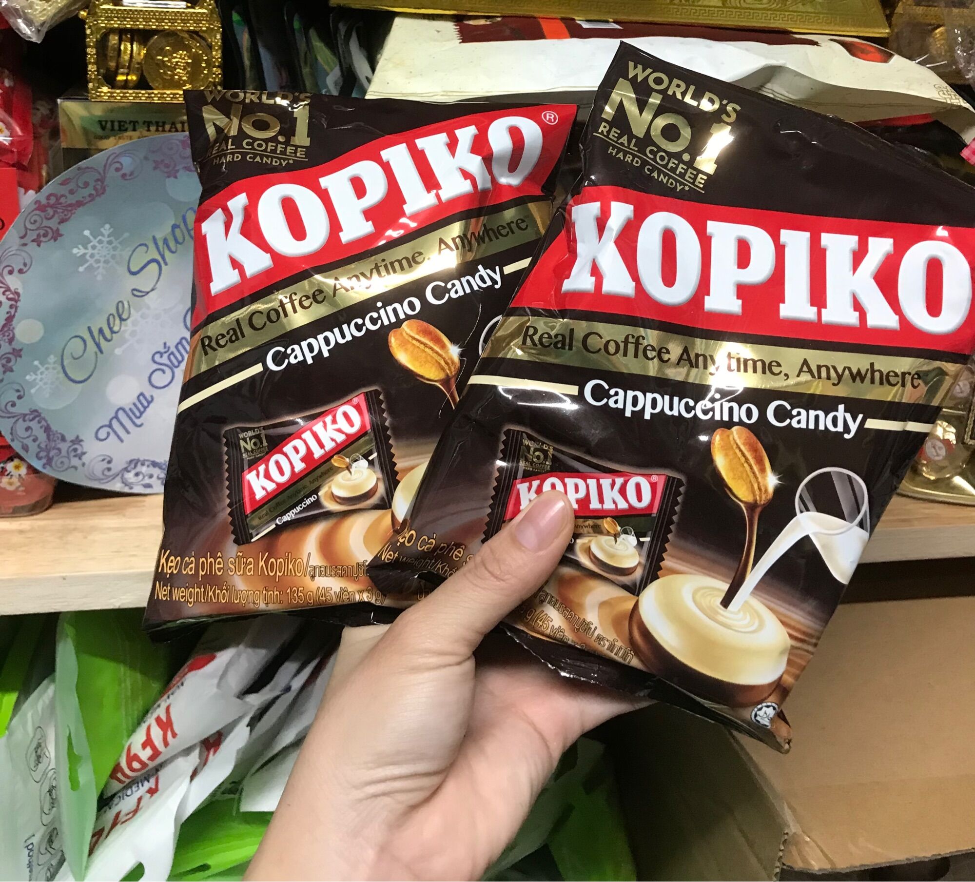 Kẹo cà phê sữa kopiko 150g