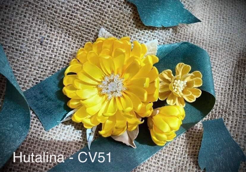 Hoa Cài Áo Handmade Hoa Cúc CV51 - HUTALINA