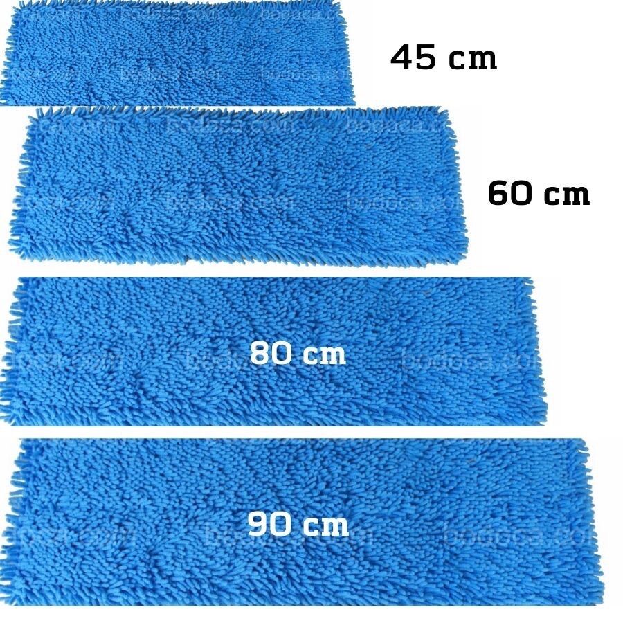 Cây lau nhà tấm lau san hô 60cm loại tốt có tăng giảm (T60 bẹ rỗng)
