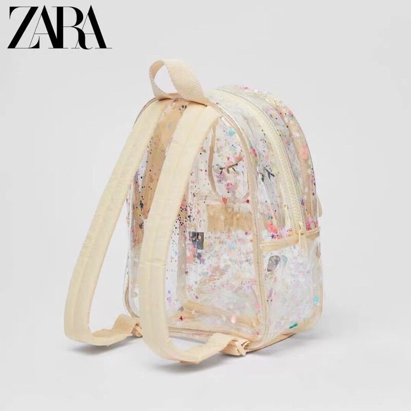 Balo zara cún trong suốt (hàng có sẵn)