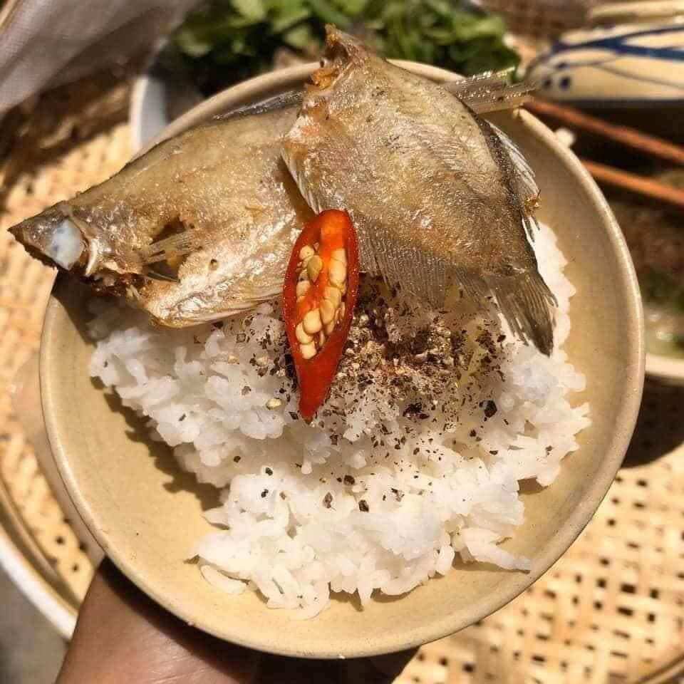 Khô cá sặc ruộng. 100k/500g.