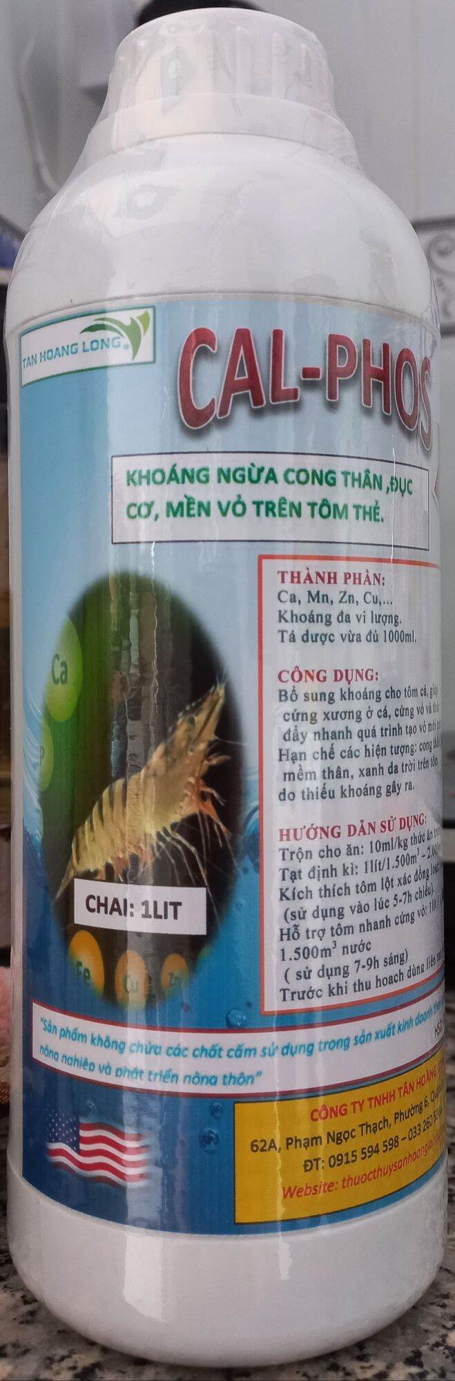 CAL PHOS (KHOÁNG CHẤT CHO TÔM)