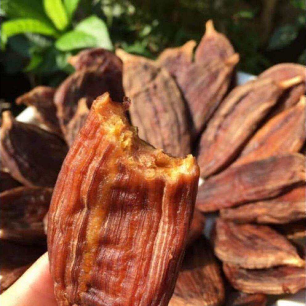 Chuối hồng sấy dẻo Bến Tre 500g (Ngọt tự nhiên không đường)