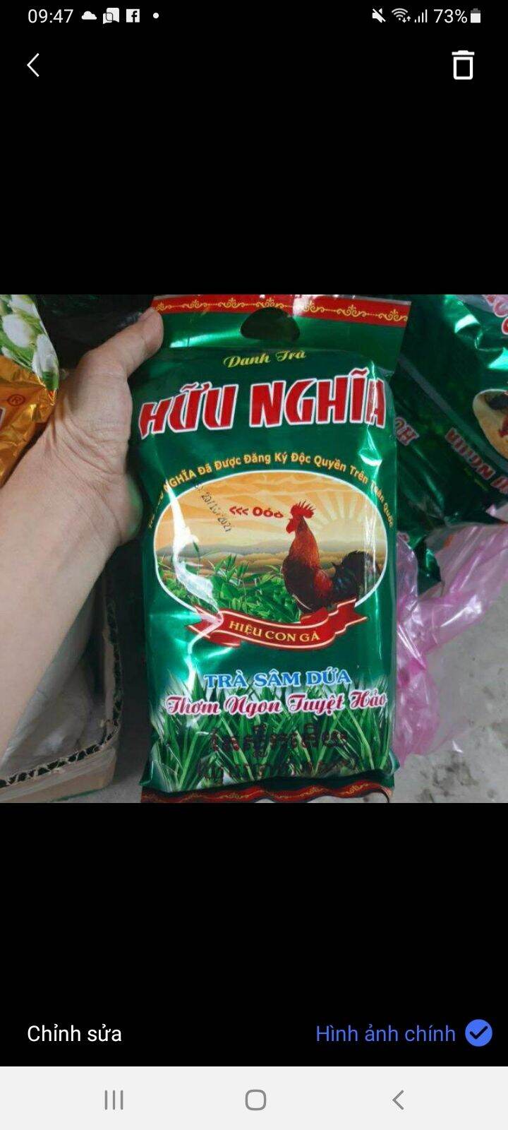 combo 10 gói trà HỮU NGHĨA 250gr.(có 2 vị)