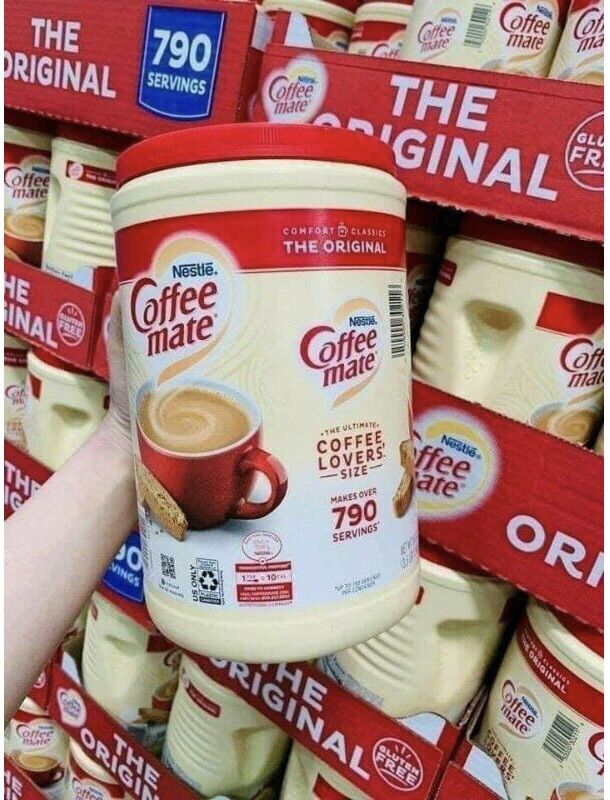 [HCM] [HSD 08/2027] Bột Kem Cà Phê Nestle Coffee Mate 1.5Kg Của Mỹ