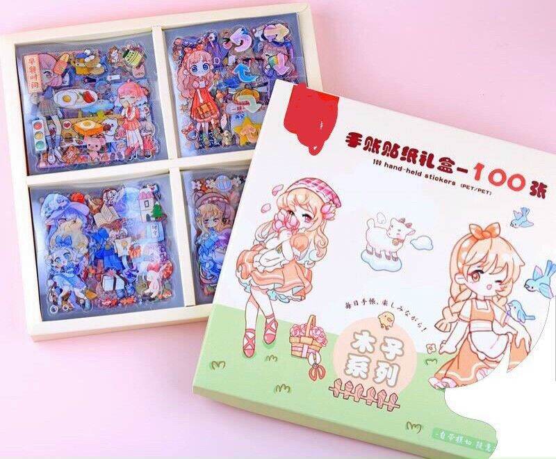 STICKER HỘP 100 MIẾNG