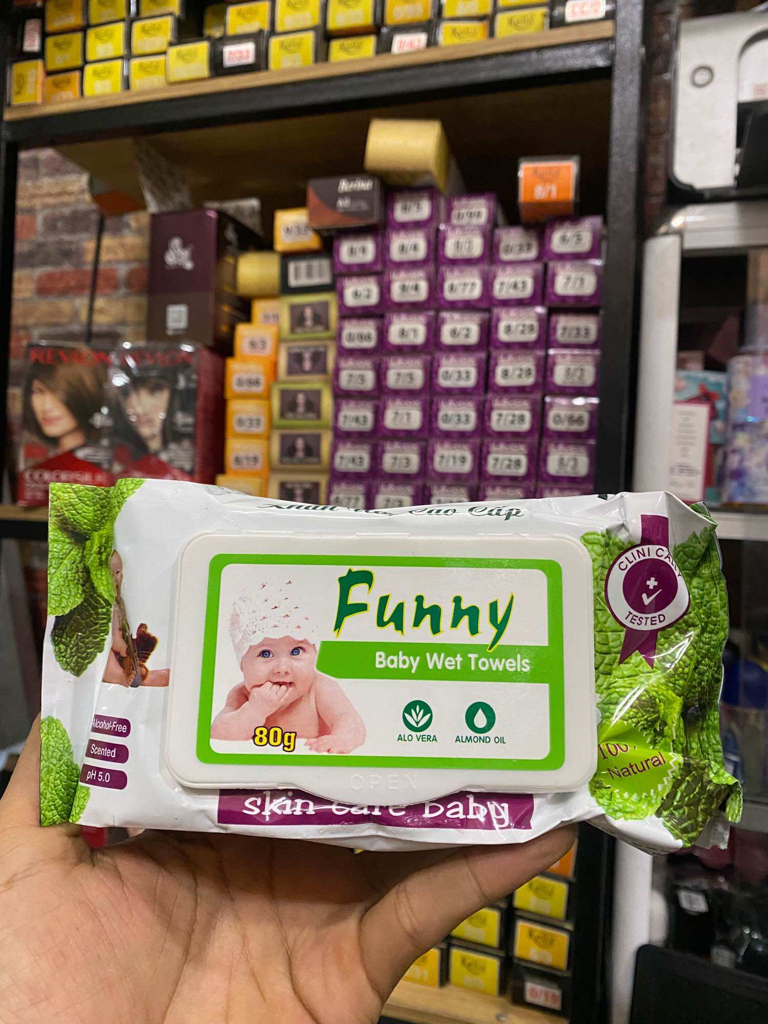 Khăn ướt cao cấp 80g và 150g baby wet