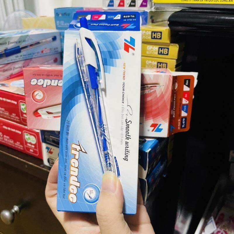 Bút Bi Thiên Long TL-079 xanh đỏ đen (5k/1c)