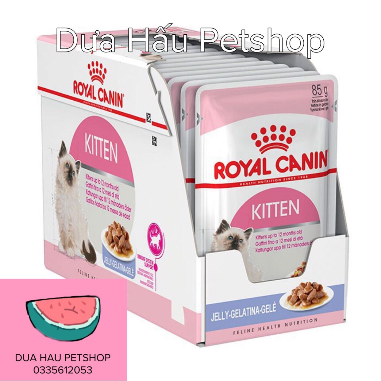 Pate cho mèo con Royal Canin Kitten - Dưa Hấu Petshop
