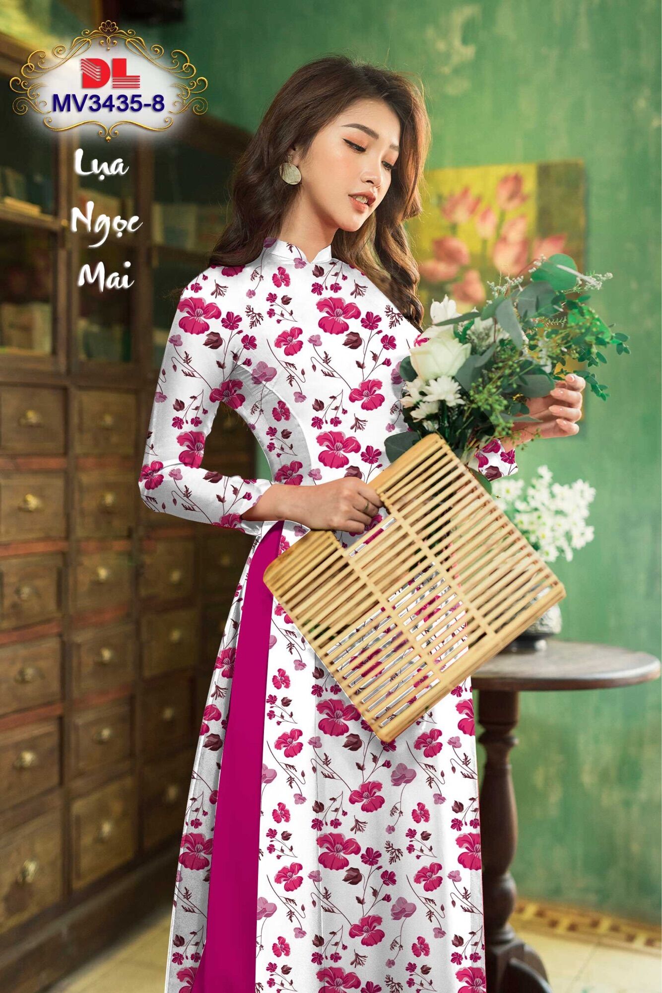Vải áo dài trắng