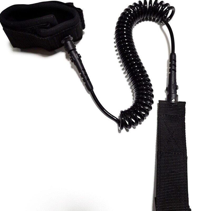 Strap safety boat sup, lanyard safety pins, chains boat inflatable, inflatable boat, Surf Board-Black
