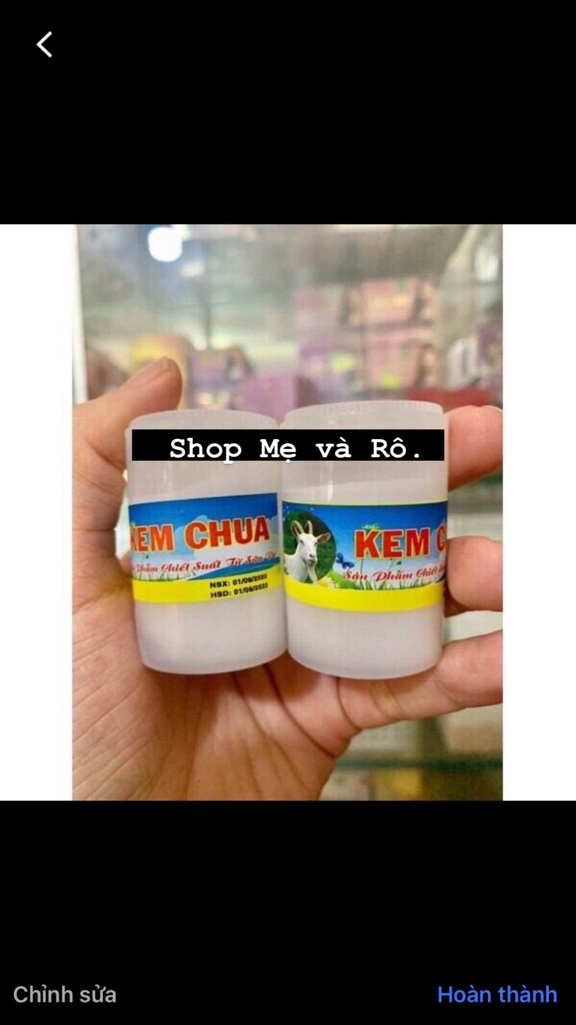 Lẻ 1 hủ kem chua