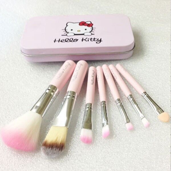 [HCM]Bộ 7 cọ trang điểm hello kitty