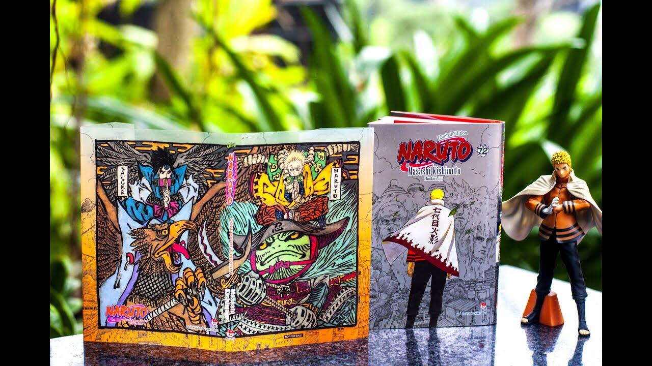 Naruto tập 72 limited nguyên seal 100%