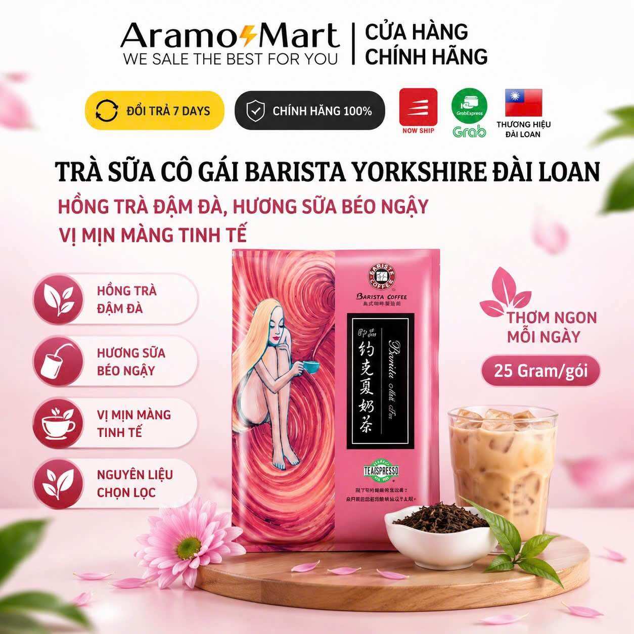 Combo Trà Sữa Barista Yorkshire Đài Loan - Thưởng Thức Hương Vị Chuẩn Gu Quán Ngay Tại Nhà