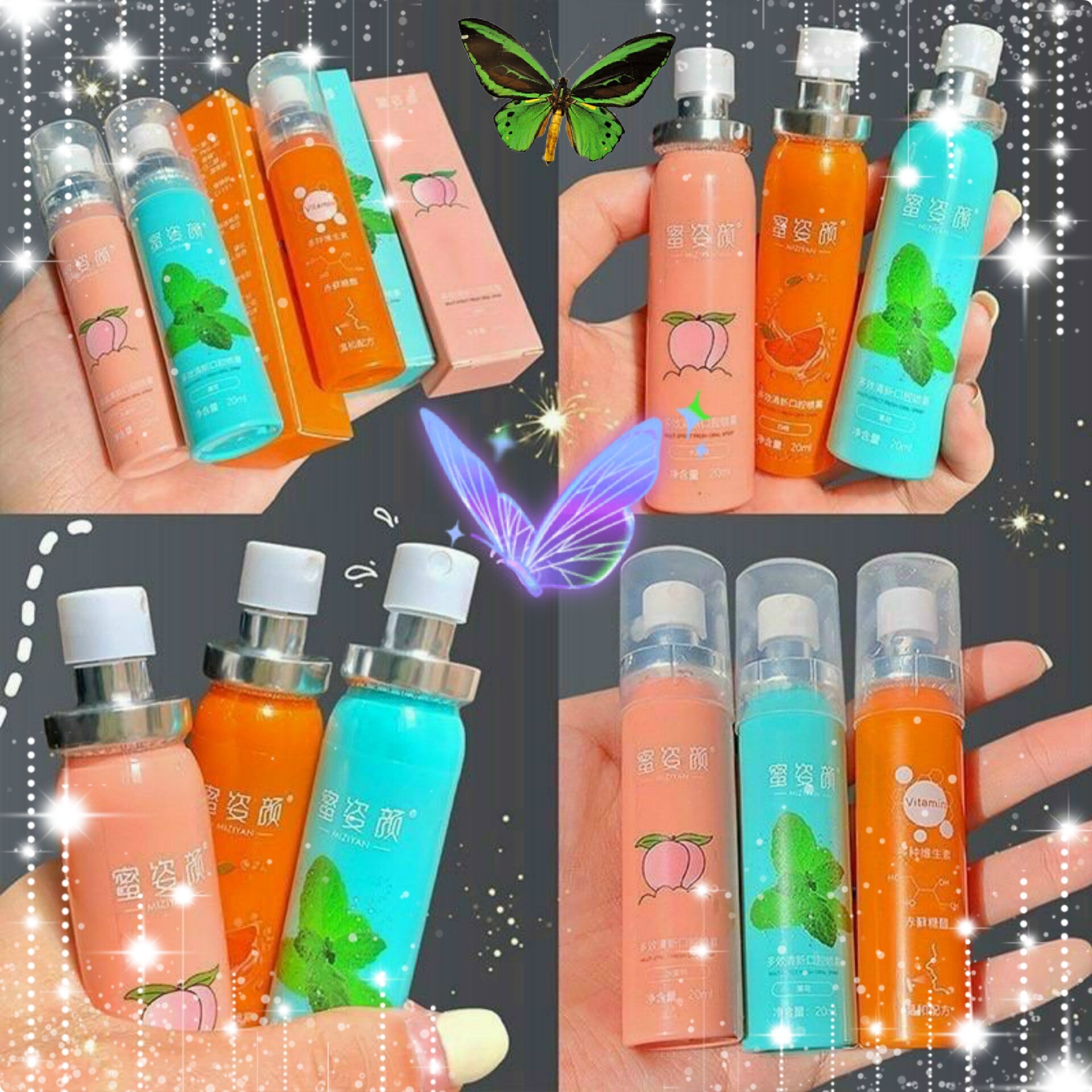 Xịt Thơm Miệng Peach hương trái cây