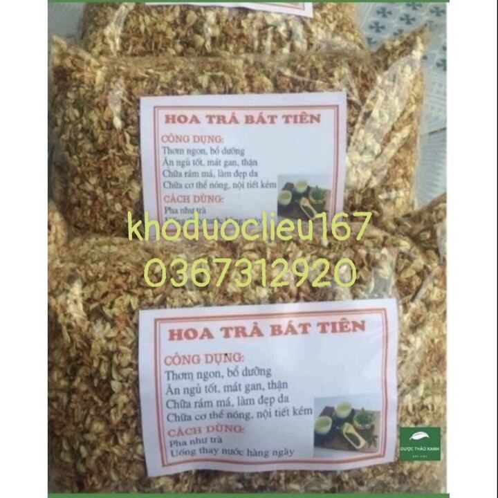 100gr hoa nhài khô thơm phức dùng làm trà tạo mùi thơm