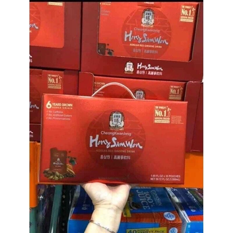 Hồng sâm nước Hàn Quốc 6 năm tuổi Hong Sam Won