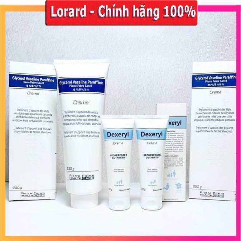 Kem Dexeryl pháp 250gr, dưỡng ẩm, dưỡng da cho bé mịn màng, nhất là bé da khô, chàm, da cơ địa
