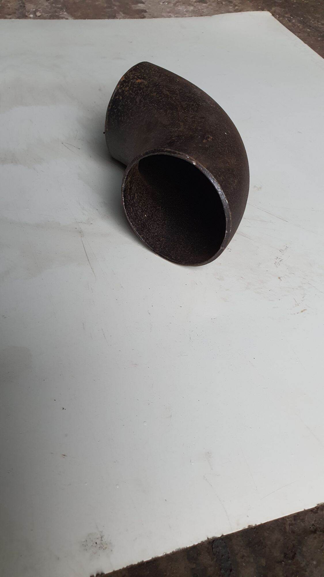 cút thép cong dùng cho chế ống xả ô tô phi 76mm