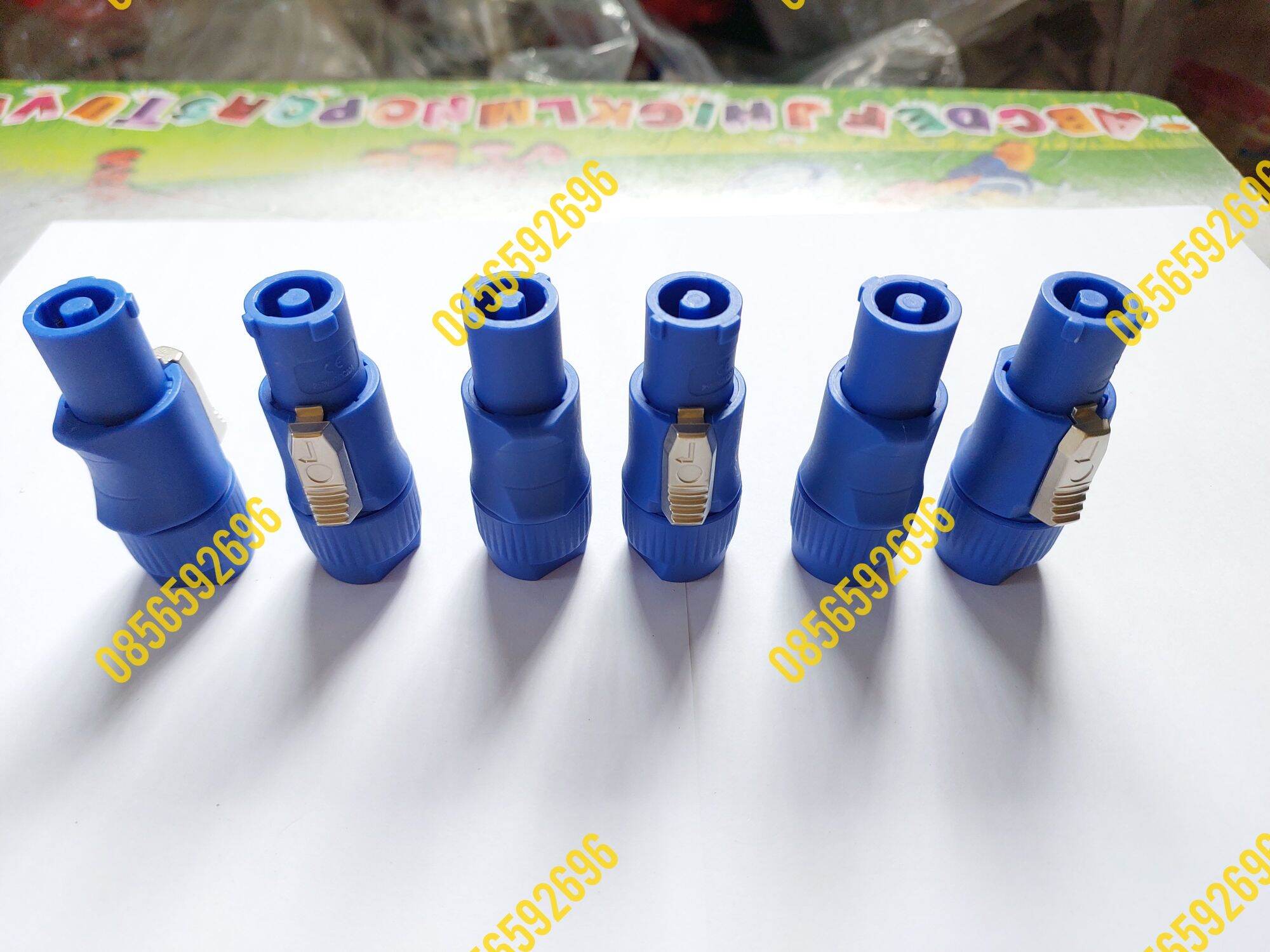 Jack cắm nguồn 3pin, bộ 10 chiếc